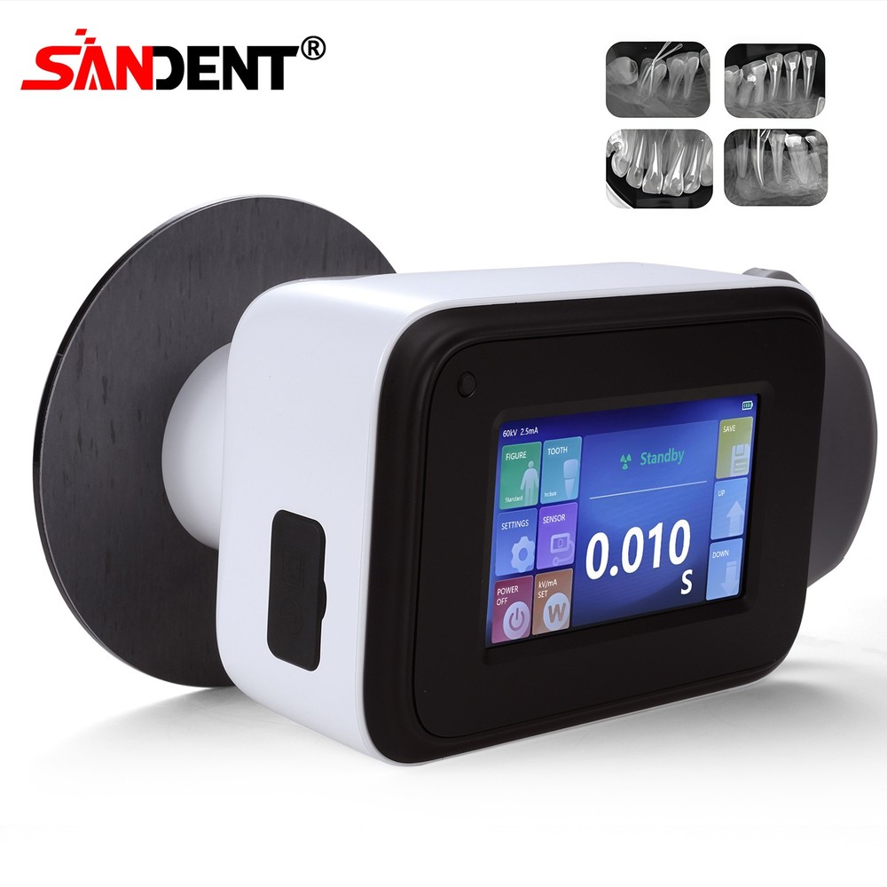 UPS Portable Dental X Mobile Ray Unit Digital Machine High Frequency Shield