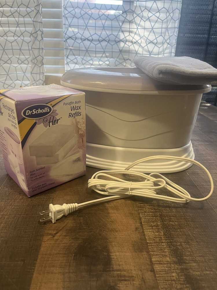 Dr. Scholl's Thermal Therapy Quick Heat Paraffin Bath spa system