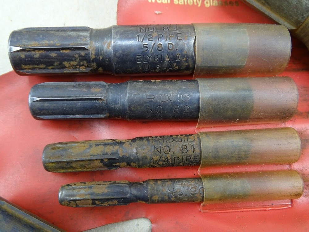 Ridgid Pipe Extractor Set w/ Additional Pieces , Set No 880