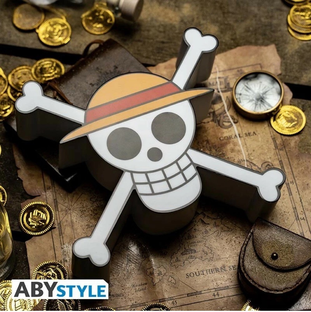 One Piece Lampada Skull 21 Cm Abystyle-NEW