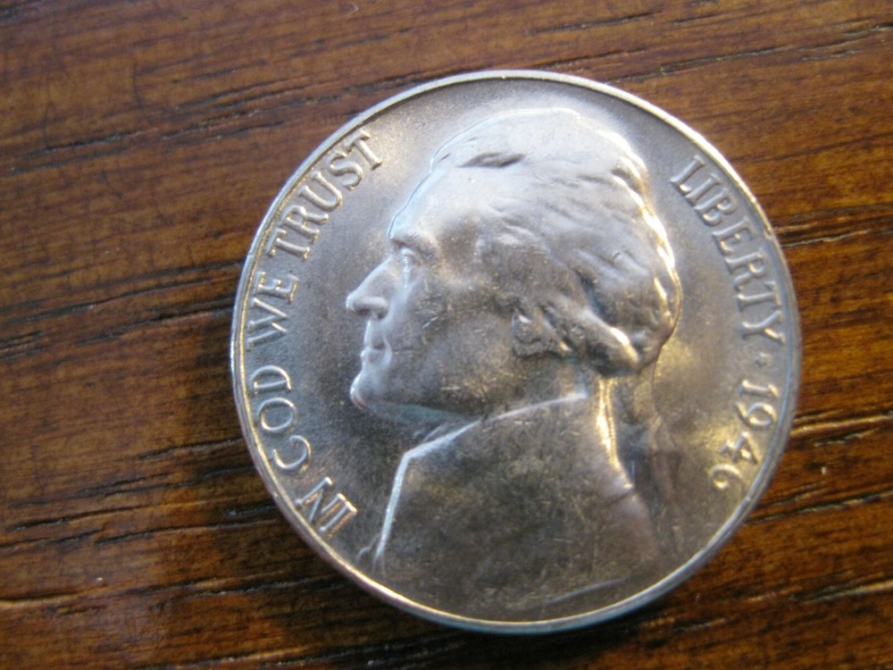1946 S Jefferson Nickel Gem BU! Full Step!