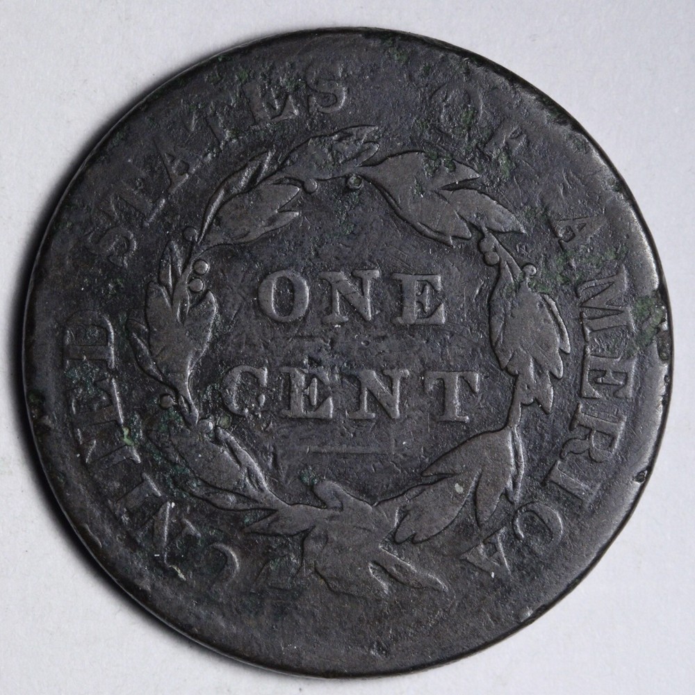 1819 Coronet Head Large Cent CHOICE VG E114 T