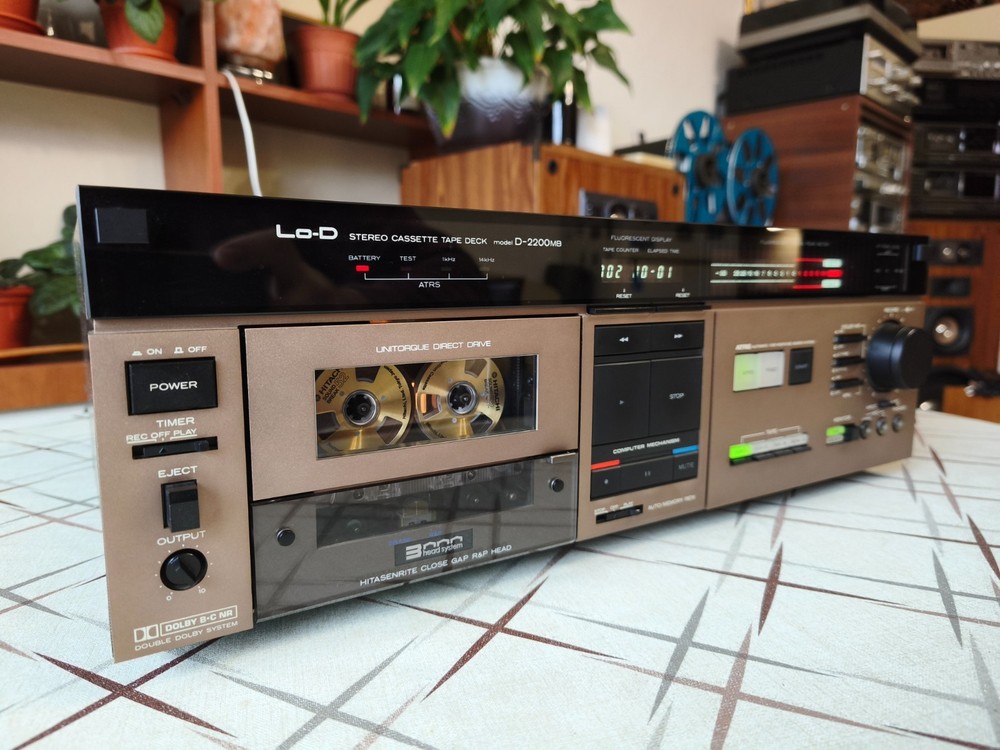 Lo-D D-2200MB 3 Heads cassette deck