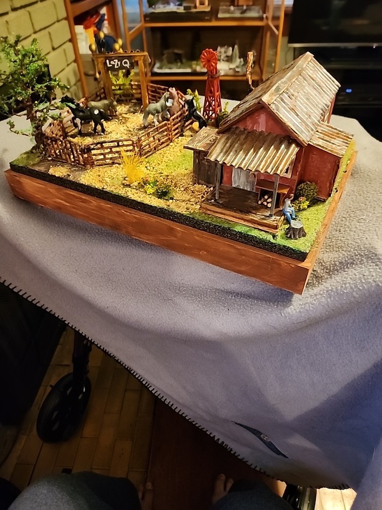 Diorama: Lazy Q Ranch Display
