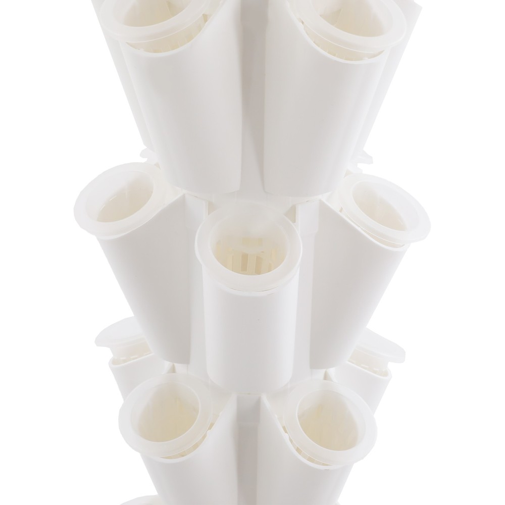 Multi Tiers Hydroponic Growing System Detachable PP Colonization Cups 60 Holes