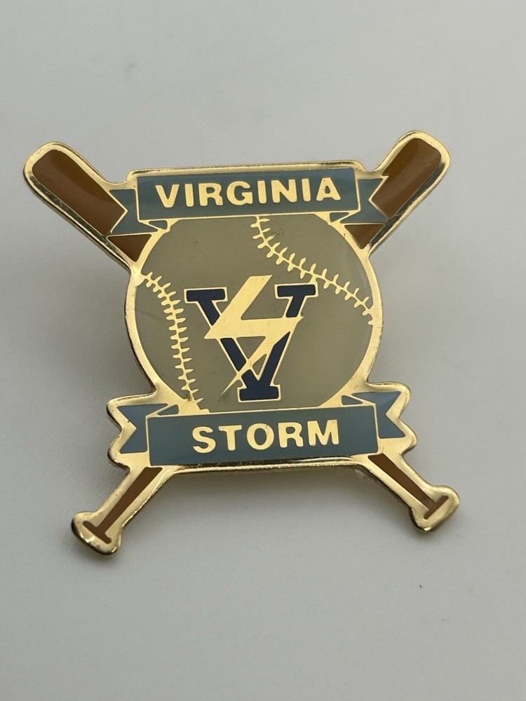 Youth Baseball Lapel Pin Virginia Storm