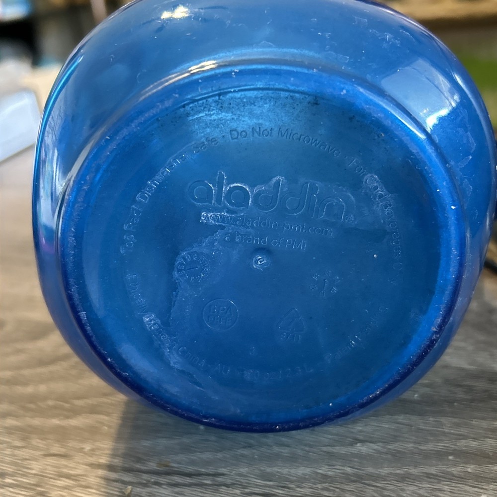 Aladdin Cobalt, Blue Pitcher Large Size 80 oz Mason Pitcher Plastic