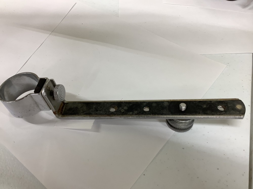 Clamp-On Flash Bracket for Handle Flash + 1/4" Camera Mount Screw Vintage