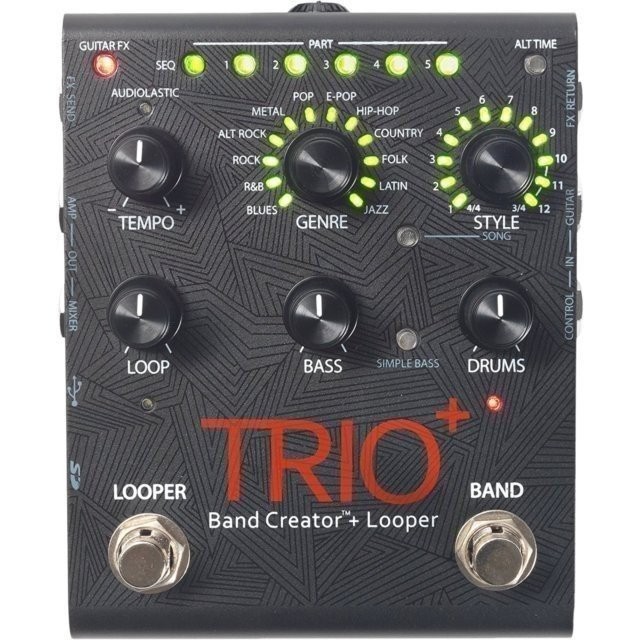 Digitech TRIOPLUS Band Creator and Looper