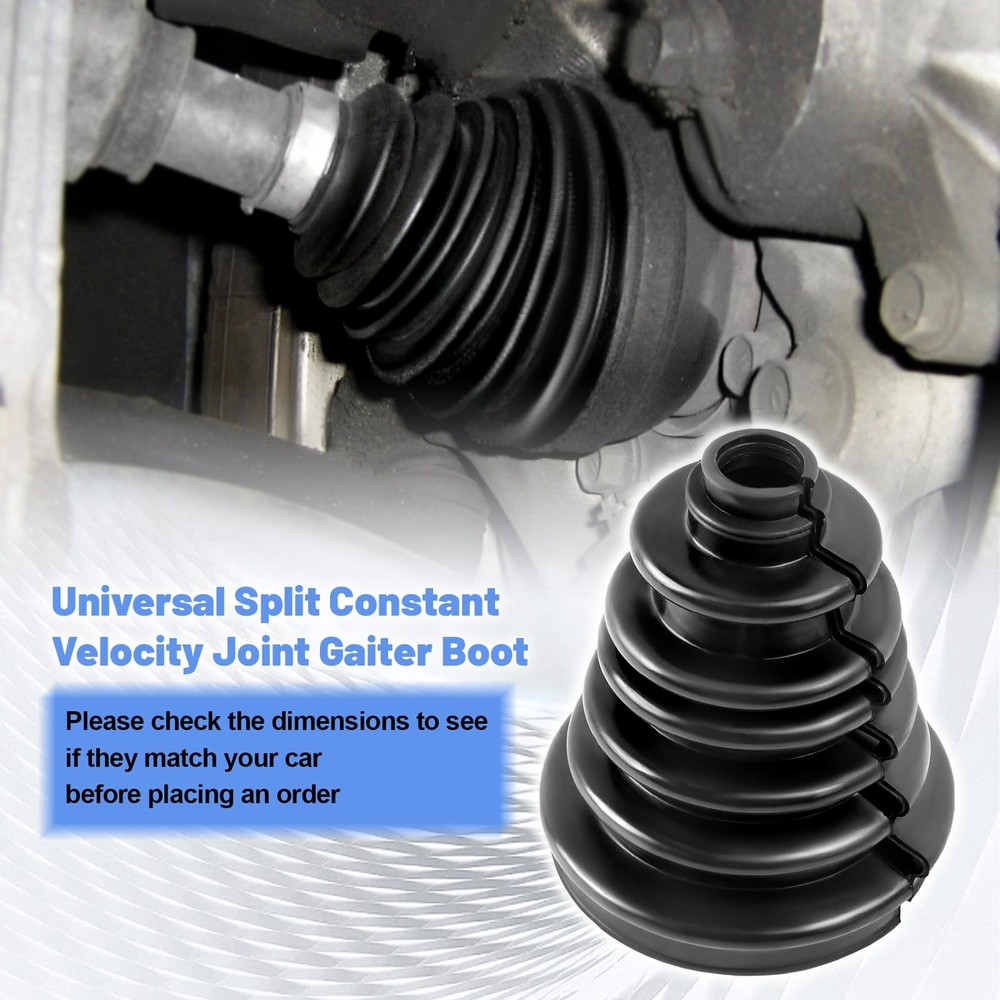 Universal CV Boot Kit Split Joint Gaiter Stretchable Replacement Car Auto Parts