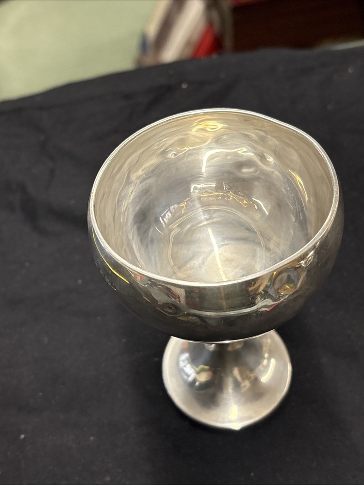 Antique Solid Silver Goblet Sheffield 1926 JDWD 76g 13cm Hight