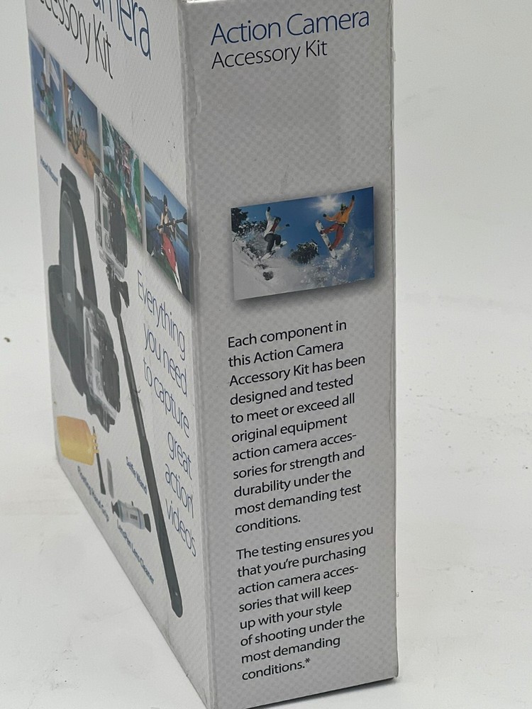 Sunpak PlatinumPlus Action Camera Accessory Kit - READ DESCRIPTION