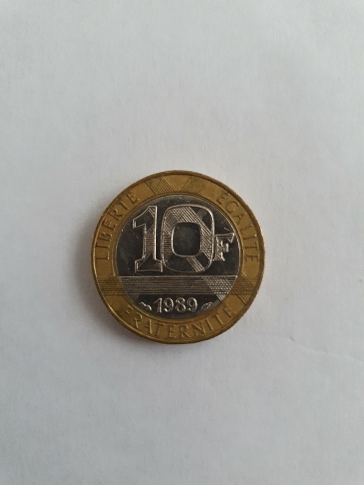 France 10 francs, 1989