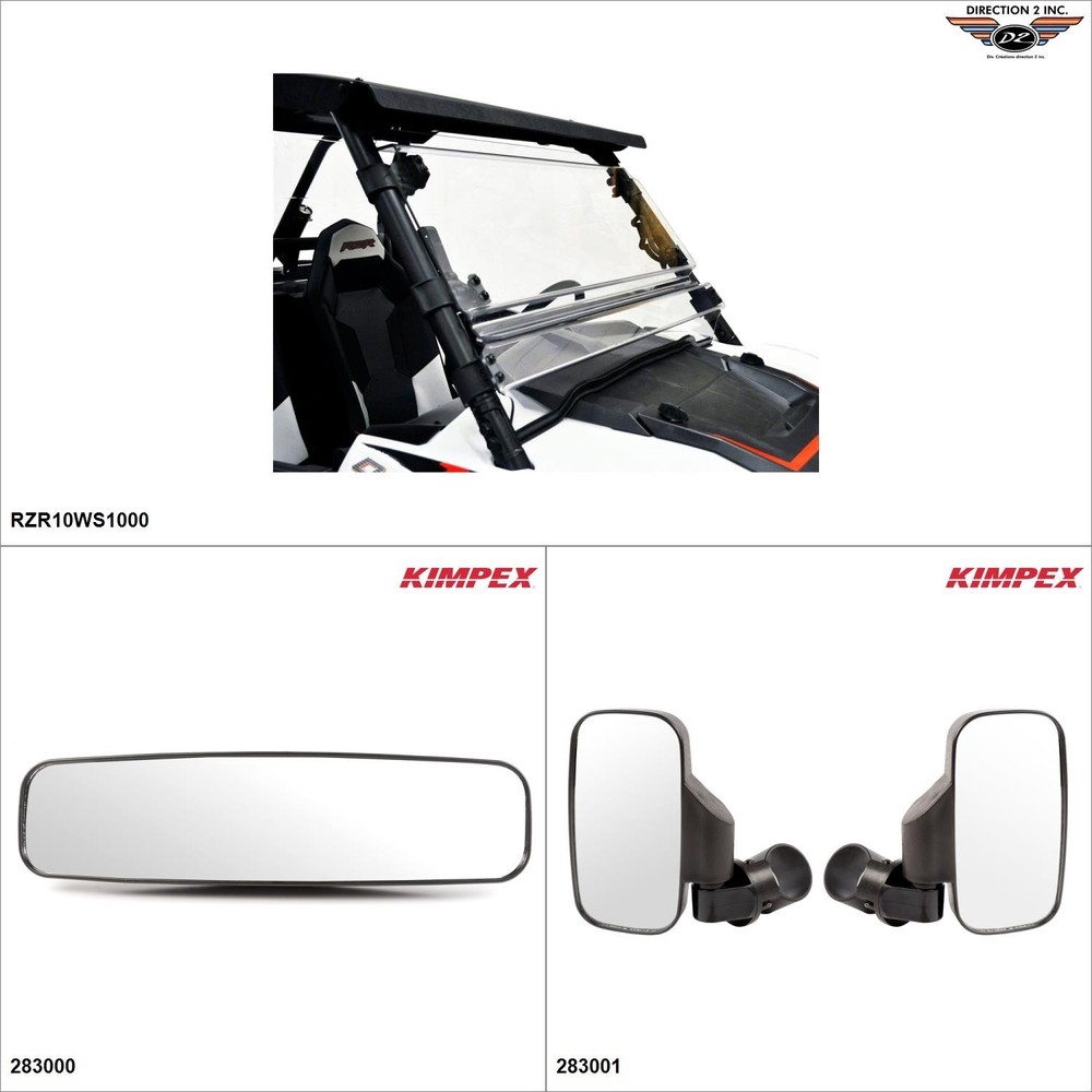 Direction2 Tilt Kit Windshield/mirrors - Kit #10326