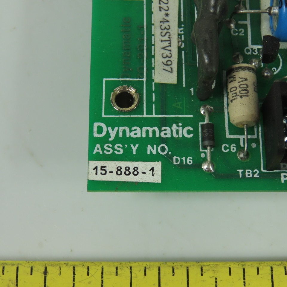 Dynamatic 15-888-1 Control Circuit Board Assembly