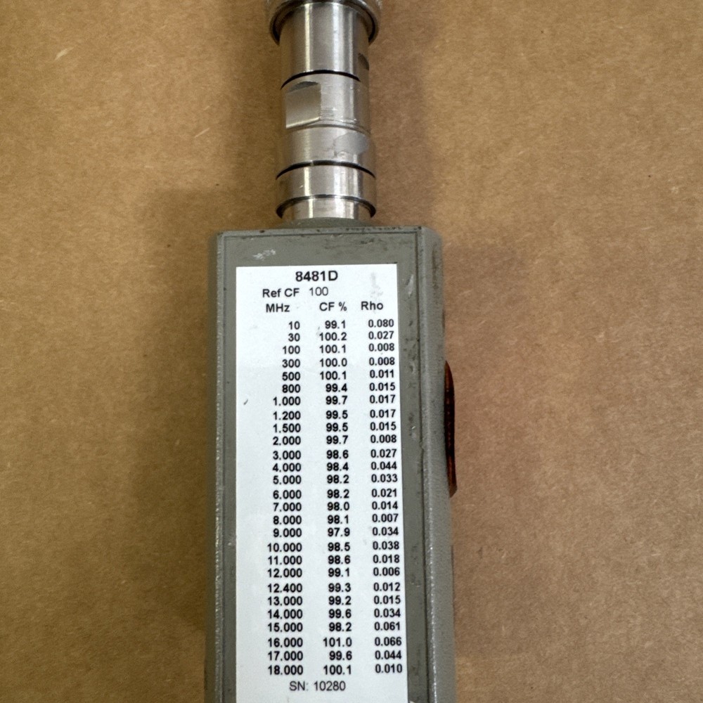 HP 8481D POWER SENSOR (Tested Working)*