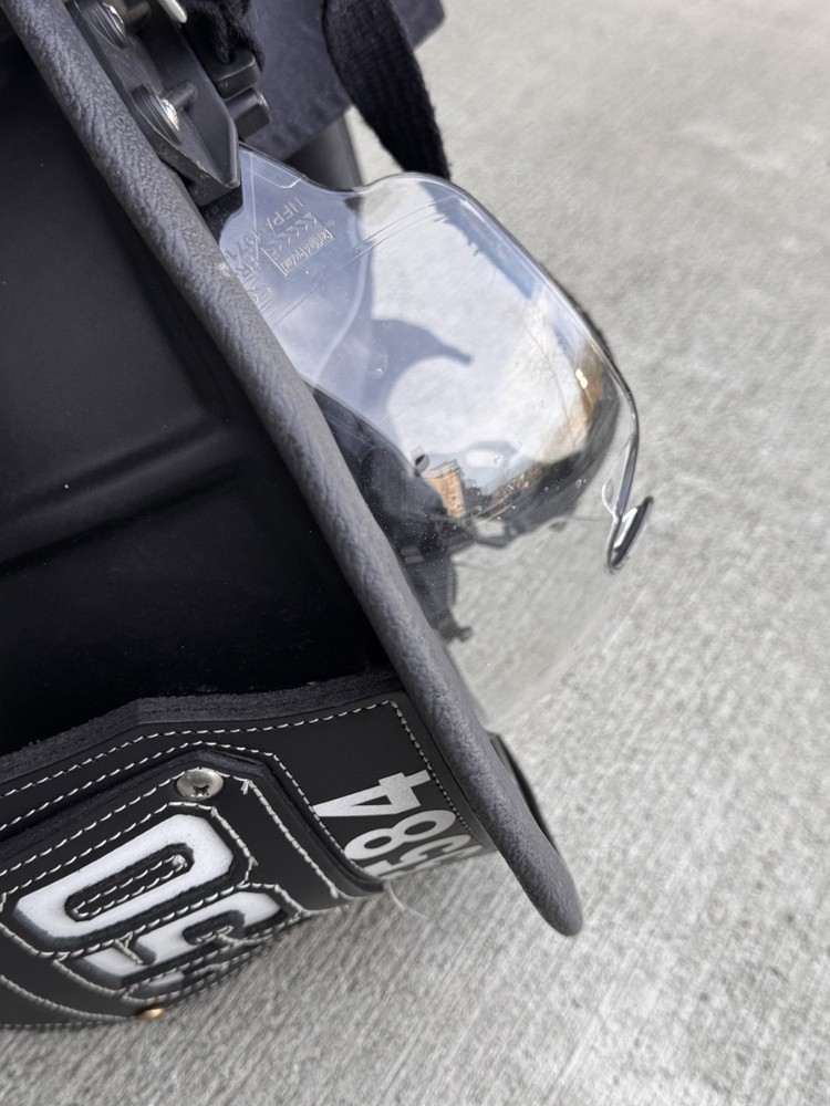 Honeywell EV1 fire helmet with NYC spec. shield