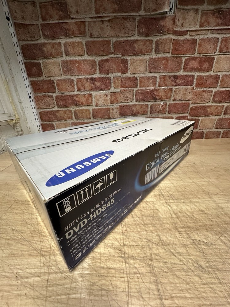 Samsung DVD-HD845 In Box And Remote