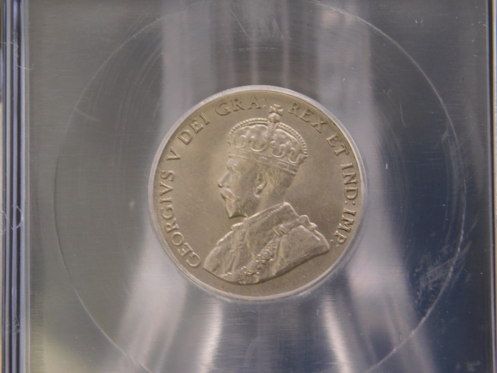 1924 CANADA FIVE CENT ICG MS62 (BT1224)