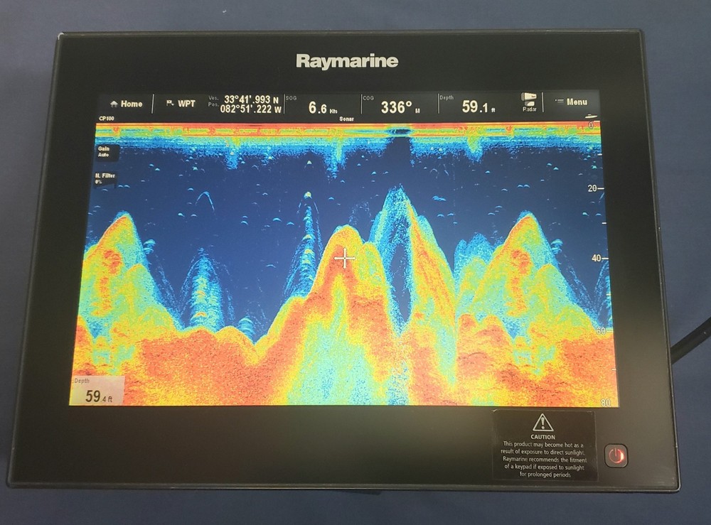 Raymarine gS125 12" Glass Bridge Touchscreen Chartplotter Display - E70125