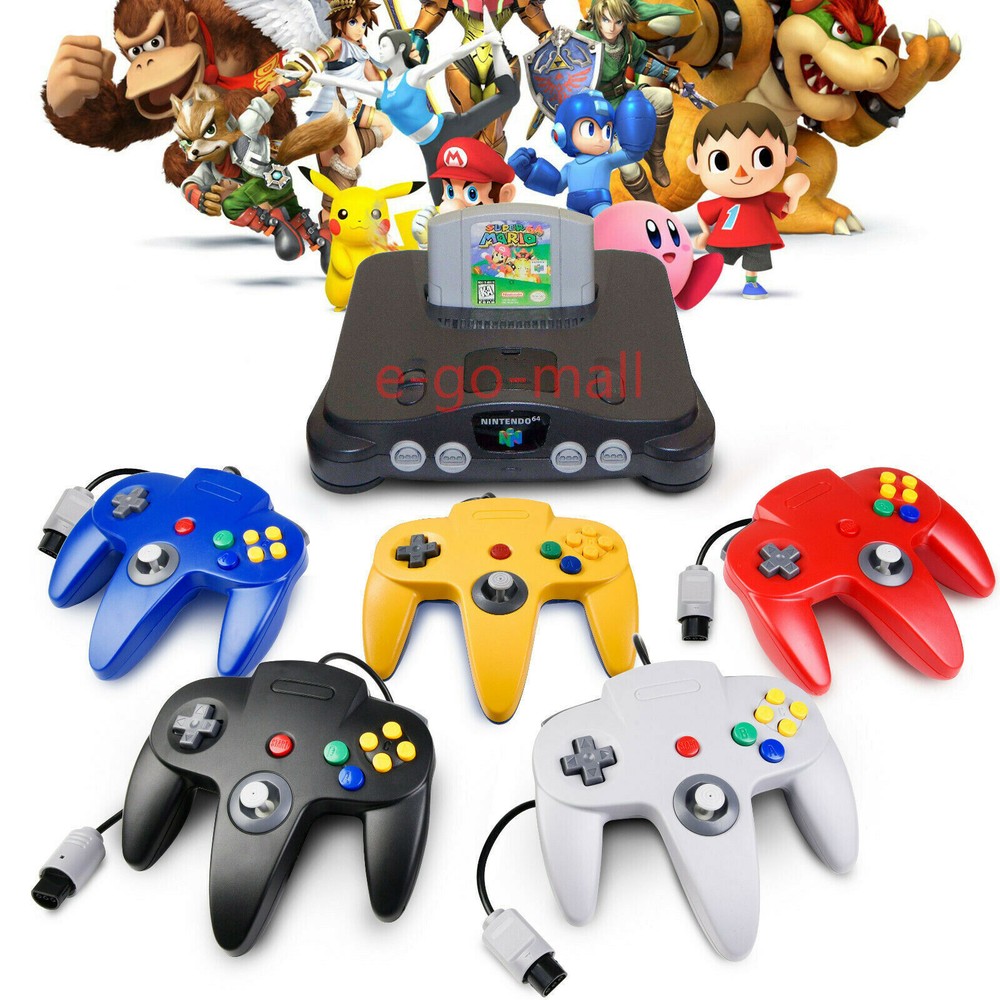 Wired / Wireless N64 Controller Gamepad Joystick Joypad For Nintendo 64™