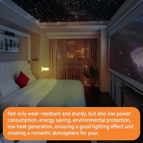 USB LED Car Interior Atmosphere Light, 8PCS Touch Control Retro LED Nightlight