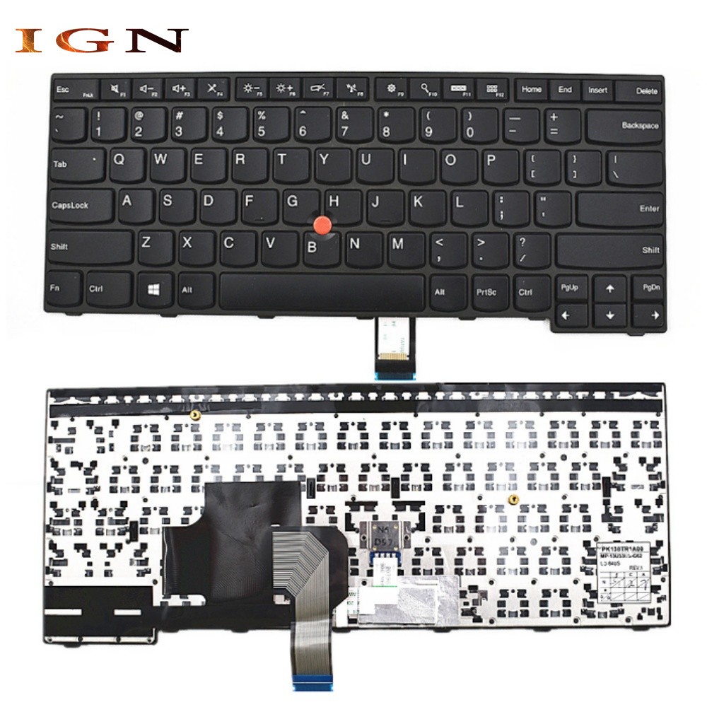 Replacement Laptop Keyboard For E450 E460 E465 E450C W450 E455