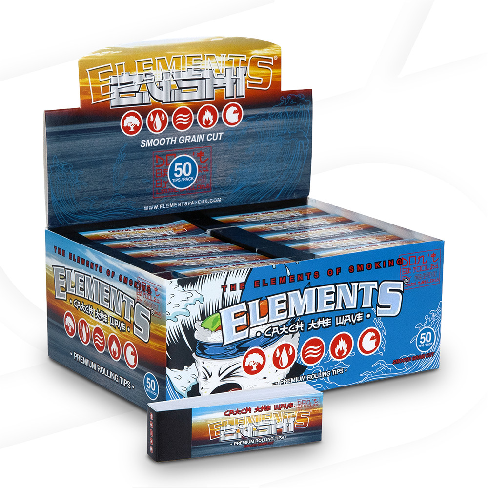 Elements X Zushi Rolling Tips | Full Box 50 Ct