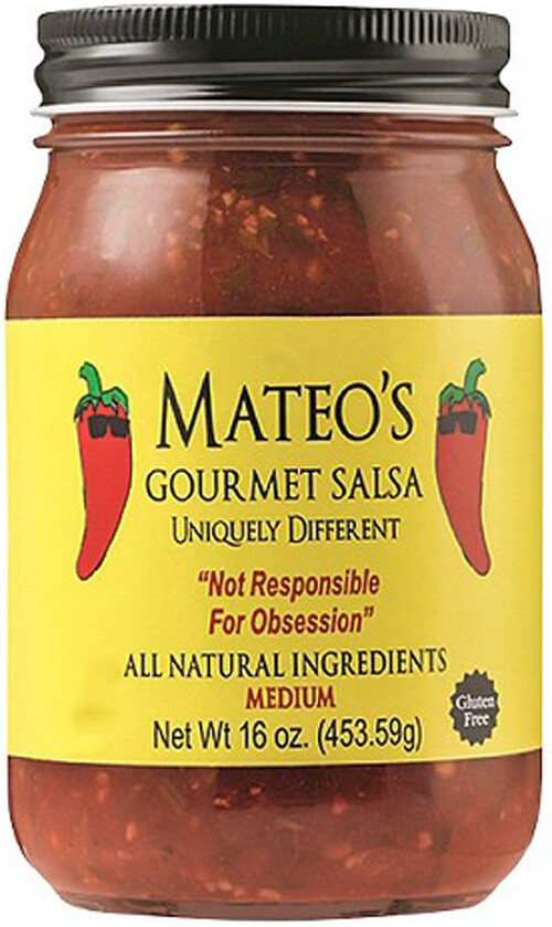 Mateo's Gourmet Medium Salsa - 16 oz