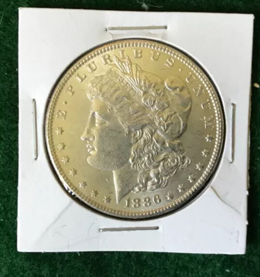 1886 P Silver Morgan Dollar -TD4