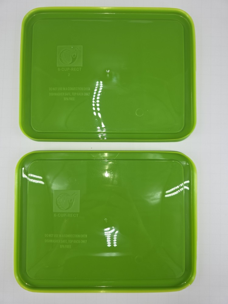 Replacement Lid for 6-CUP Pyrex Cover Rectangle (6.75" x 8.75") (2-Pack)