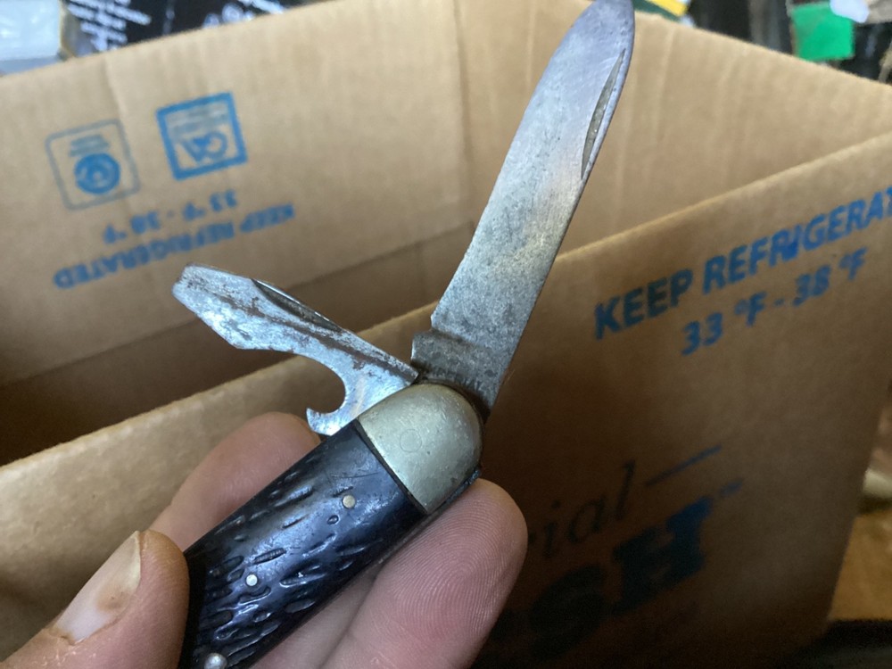 IMPERIAL pocket knife 2 bottle openers