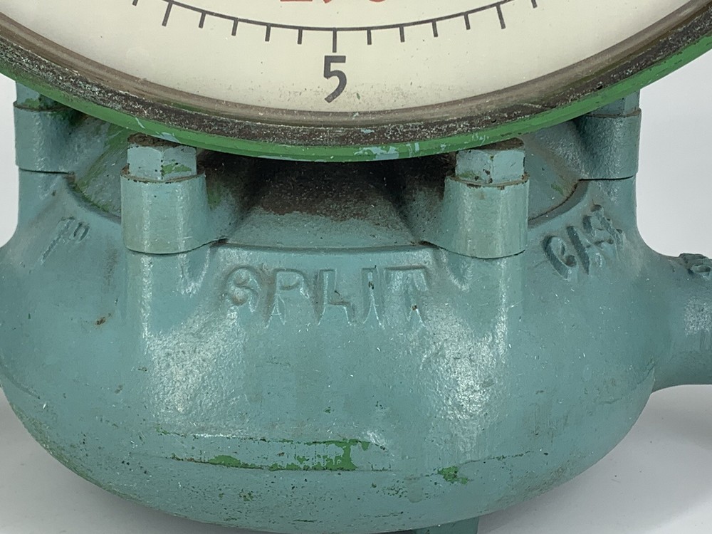 Industrial Neptune Trident Meter 1" Split Case Totalizing 11" Dial Face