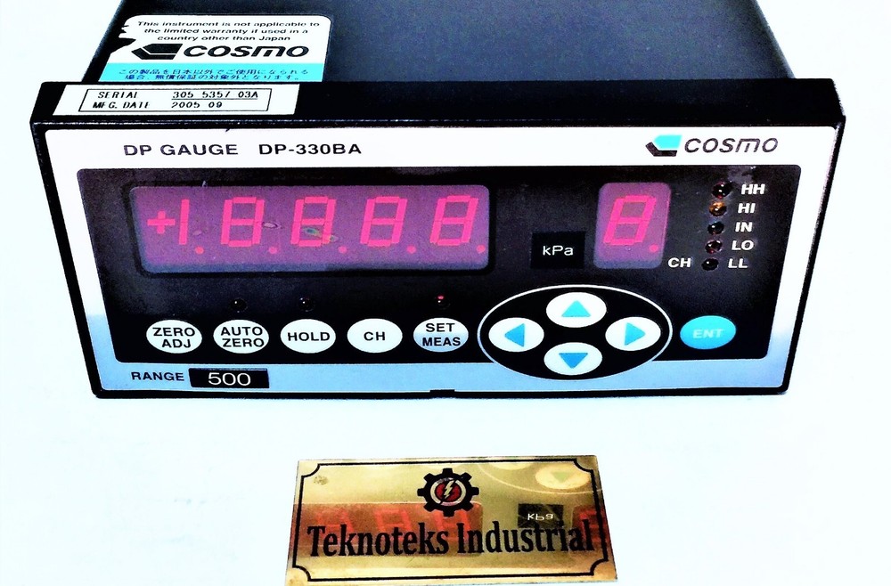 COSMO DP-330BA DP GAUGE / DIGITAL PRESSURE GAUGE / CONTROLLER