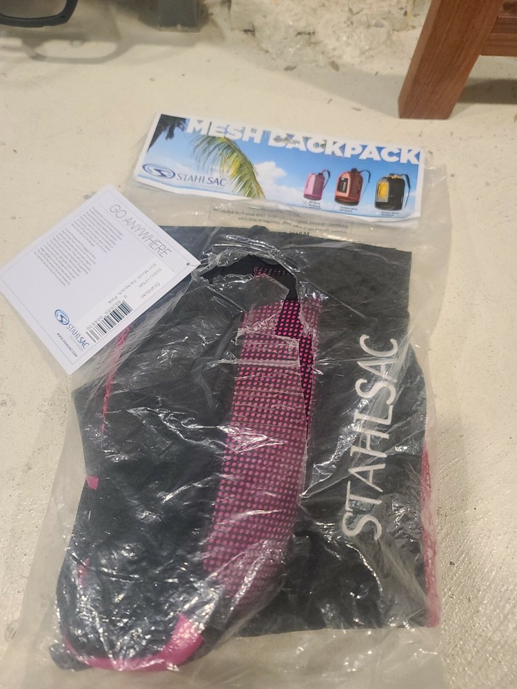 BVI Mesh Back Pack Pink