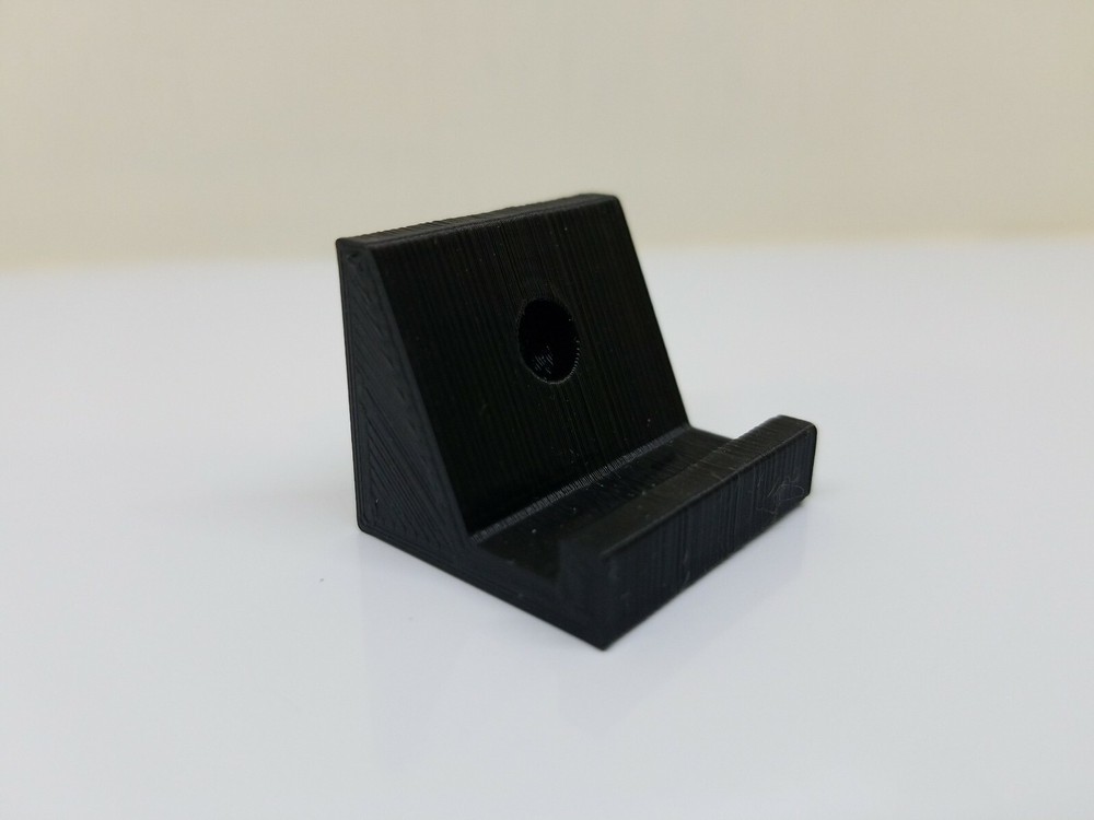 (5) Vinyl Records Wall Mount Bracket 3D Printed Black Hanger Display