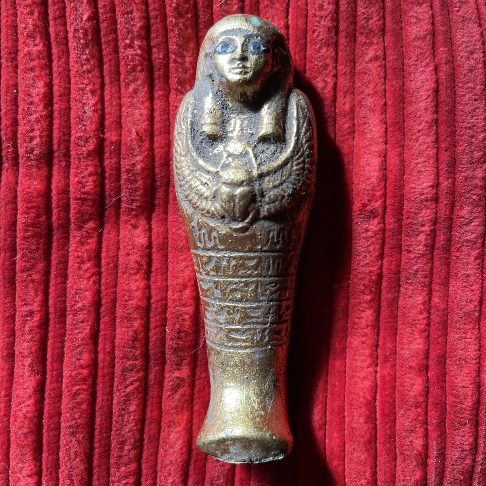 4” Ancient Egyptian Gold Ushabi￼