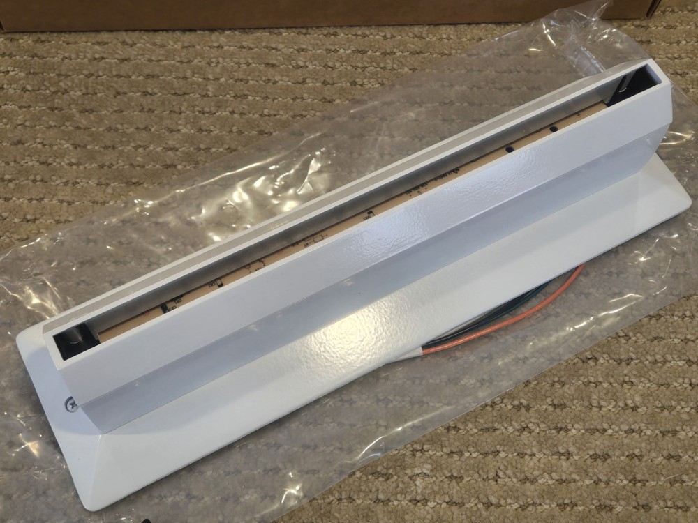 Isolite AX1-RW LED Exit Sign - Red Letters/White Housing Ceiling Surface Mount