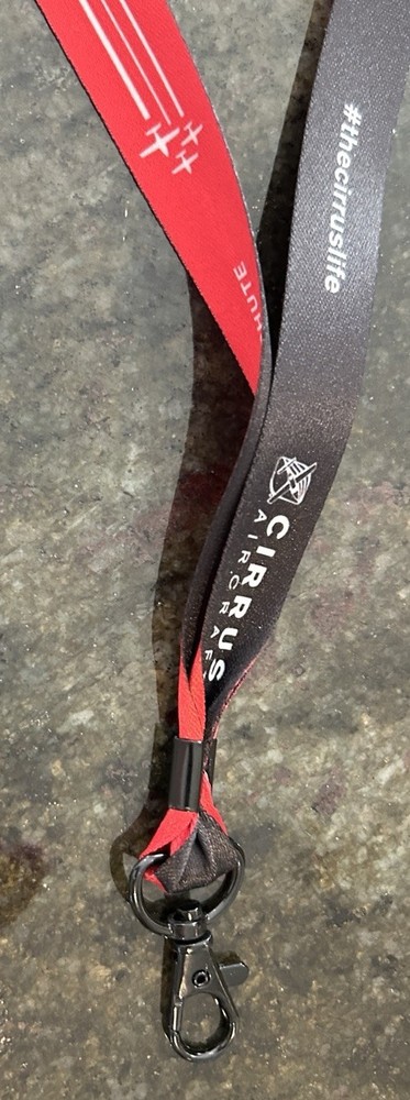 Cirrus Aircraft Laynard Key Chain