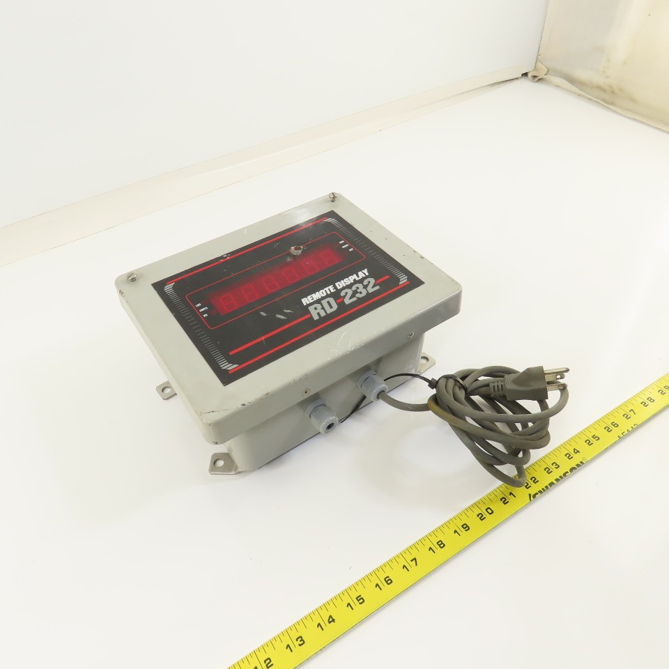 Rice Lake RD-232 Remote Display Scale Weight Indicator