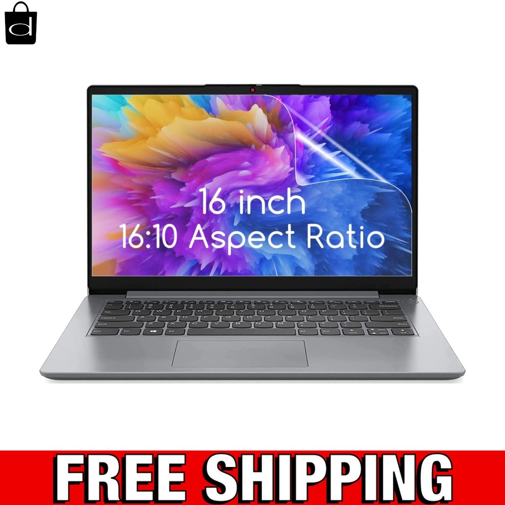 3-Pack 16'' Anti-Glare Matte Laptop Screen Protector - Scratch & Water Resistant