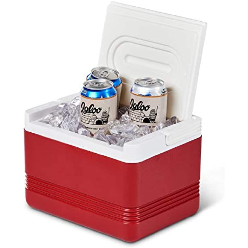 Igloo Legend 6-Can Cooler , Red, 5 Qt