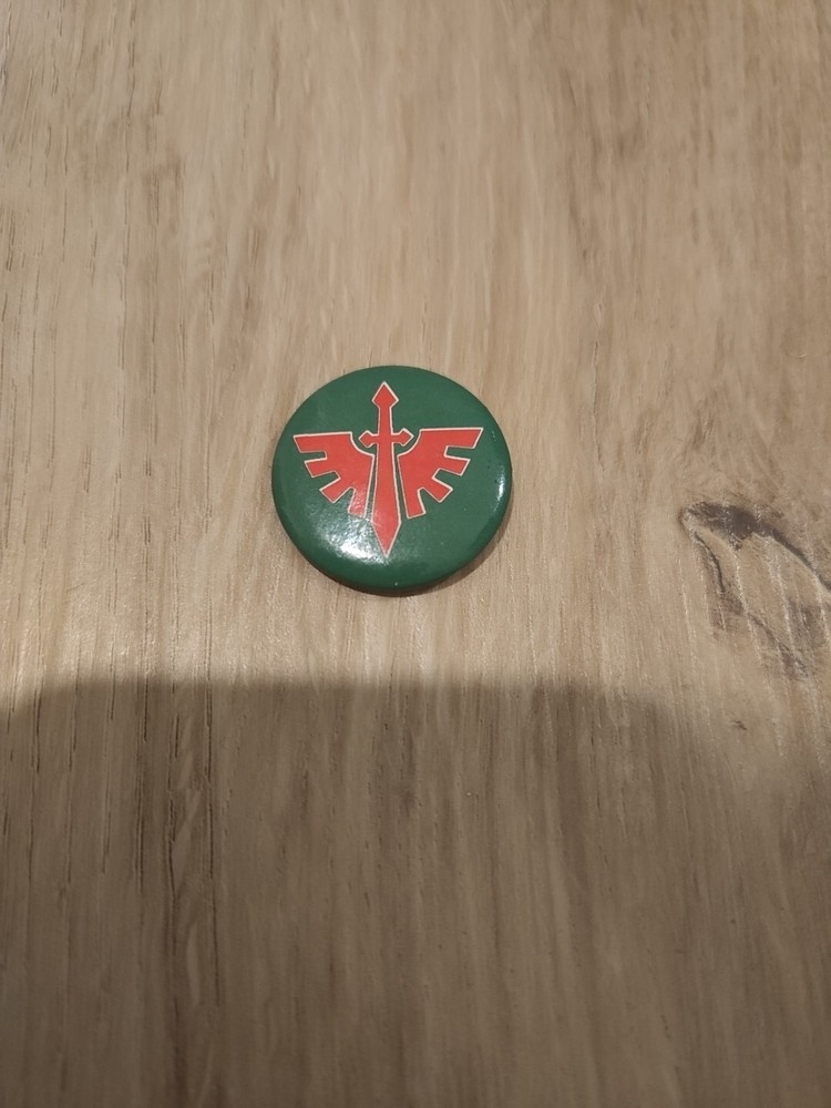 Warhammer 40k Dark Angels Button - Pin Space Marines
