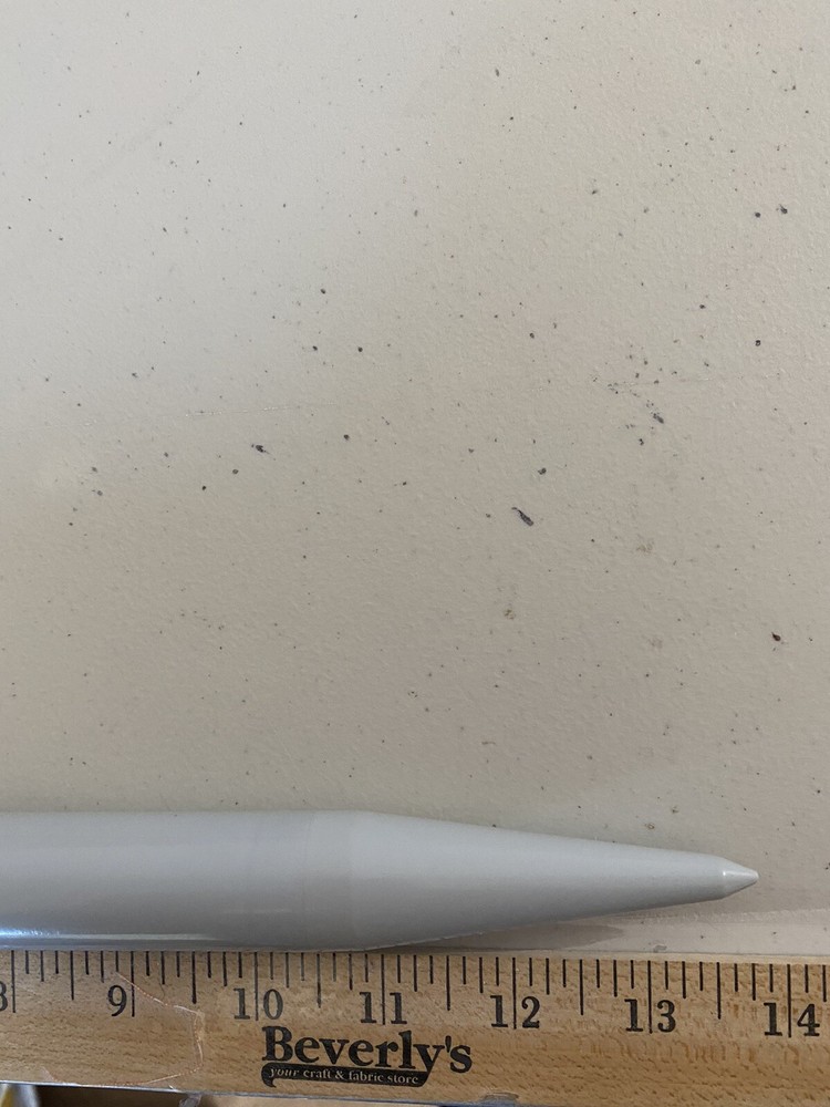 knitting needles sz 50, 14” long