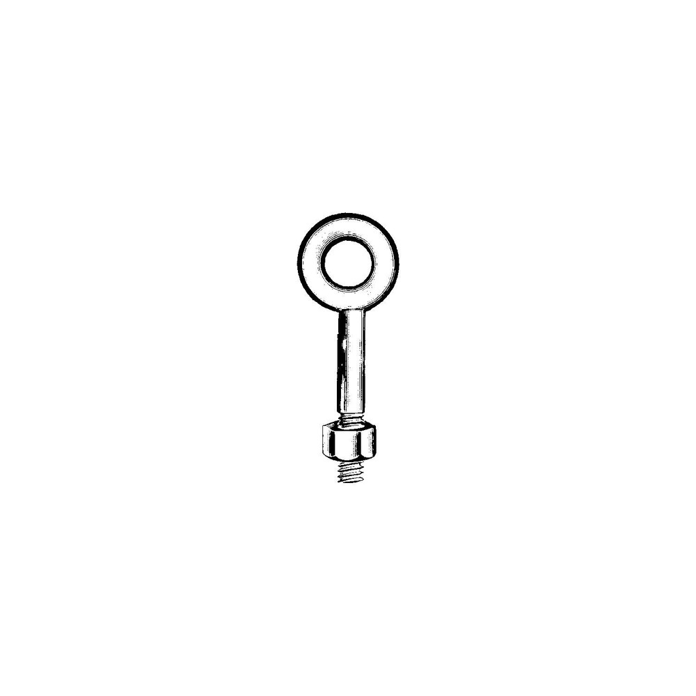 Chicago Hardware 80743 Regular Eyebolt, Galvanized
