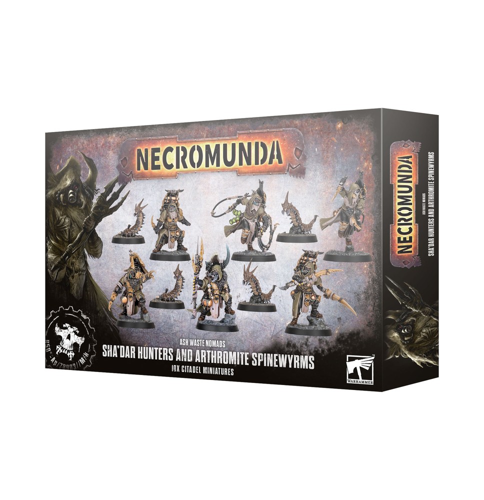 Sha'dar Hunters & Arthromite Spinewyrms Necromunda Warhammer 40K