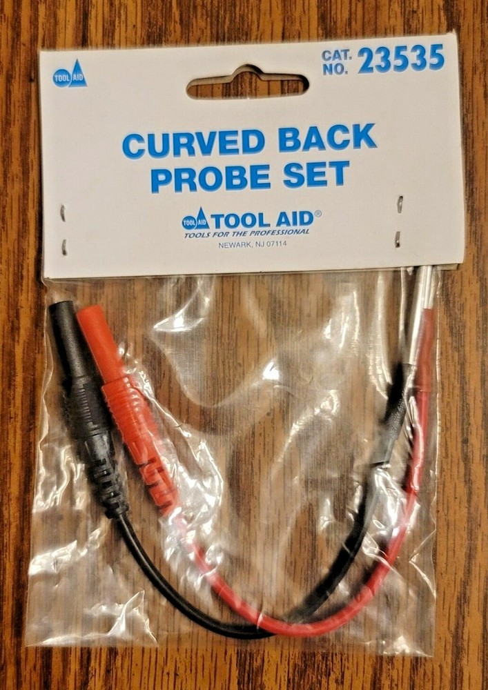 SG ToolAid 2pc Curved Spoon Electrical Back Probe Adapters #23535