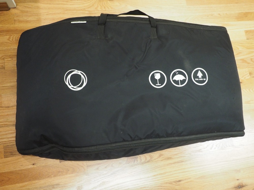 BUGABOO FROG BABY STROLLER black Transport bag.