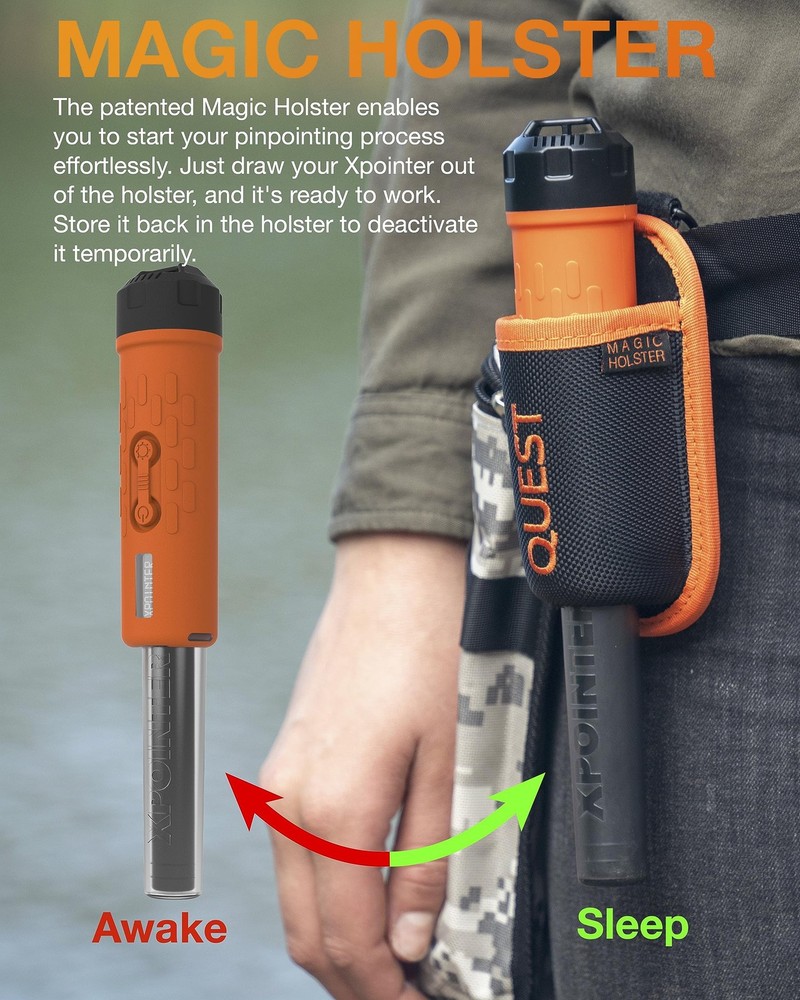 New Xpointer Max with Magic Holster pinpointer discrimating pinpointer Waterp...