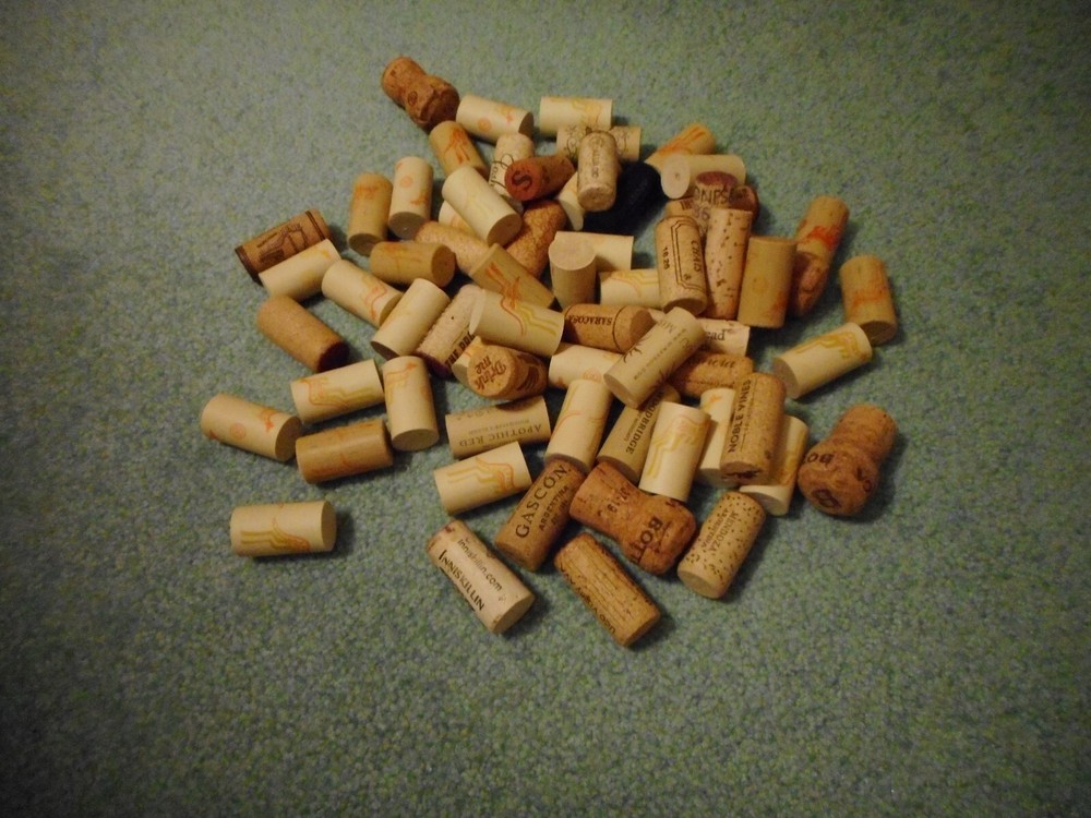 Used Wine Corks, Lot of 65